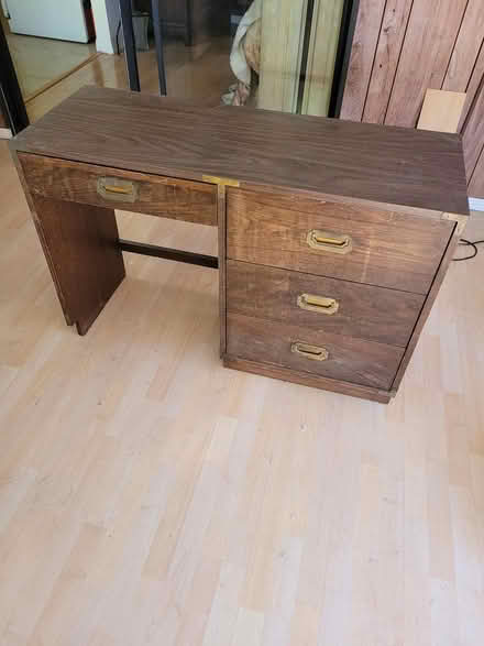 Photo of free Wood Desk (Rowland Heights) #1
