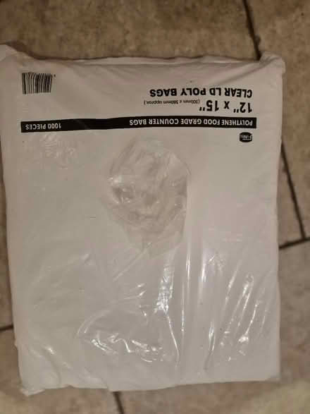 Photo of free Food grade poly bags (Lympne CT21) #2