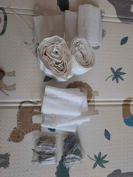 Photo of free 6" pinch pleat tape and hooks (South Croydon CR2) #1