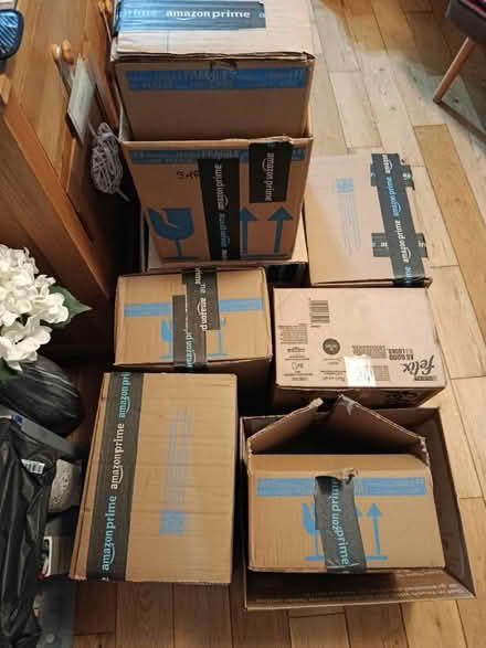 Photo of free Sturdy Amazon etc boxes (Chellaston DE73) #1