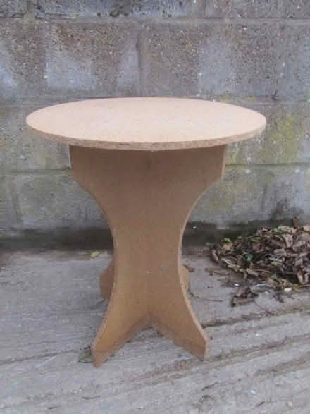 Photo of free 2 chipboard side tables (Baden Hill GL12) #2