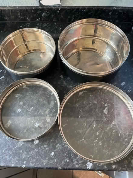 Photo of free 2 Round S/S Storage Tubs (Titchfield Common PO14) #2