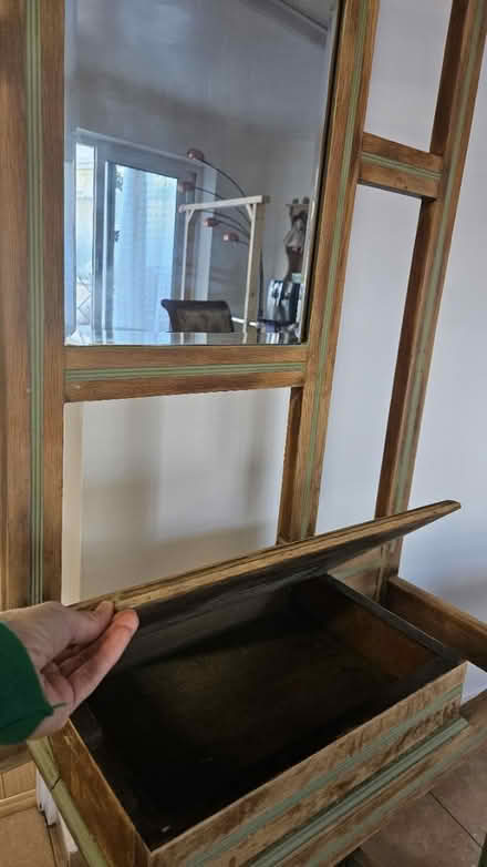 Photo of free large vintage unit with a mirror (Hoddesdon EN11) #3