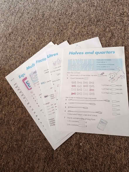 Photo of free Worksheets (Newport Pagnell MK16) #1