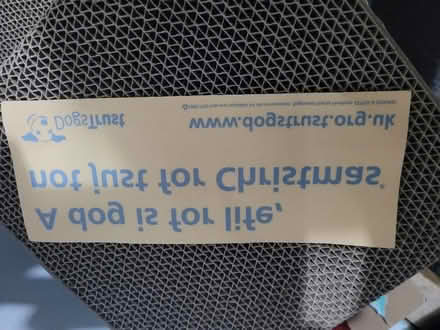 Photo of free Dogs trust car sticker (Diglis WR5) #1