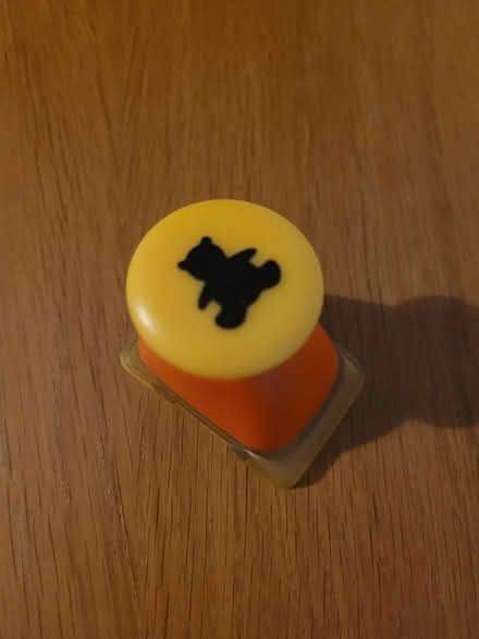 Photo of free Teddy shaped craft hole punch (Diglis WR5) #1