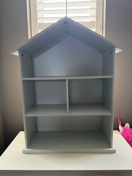 Photo of free White Ikea dolls house style shelf (Brentwood) #1