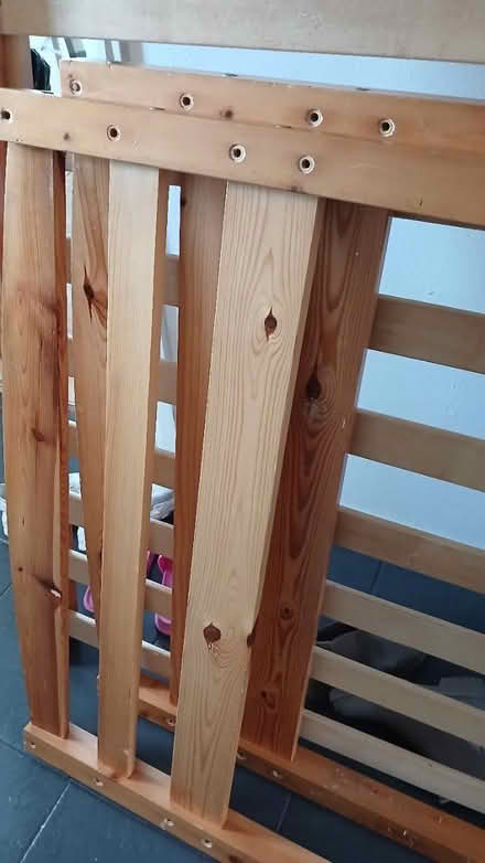 Photo of free Pine single bed frame (Brixham TQ5) #2