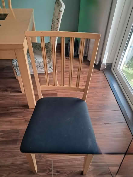 Photo of free Dining table and chairs (Swords) #3