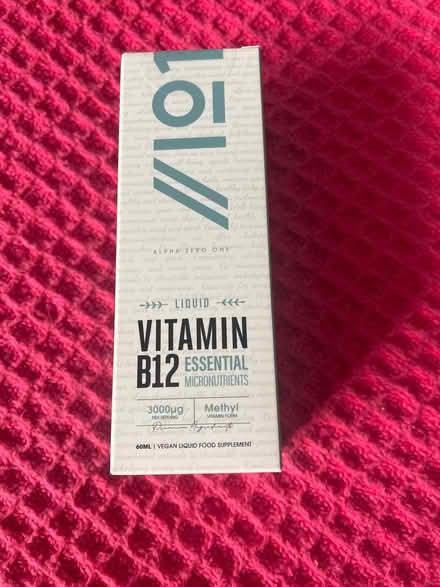 Photo of free New unopened B12 liquid cobalamin (Fareham central PO16) #1