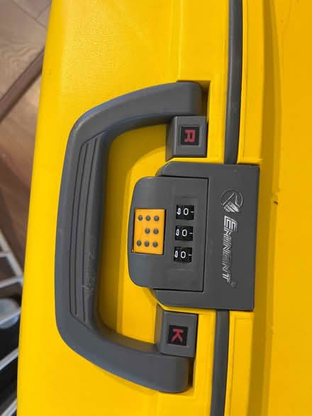 Photo of free Big yellow suitcase (hard case) (Norton-Lees, S8) #3
