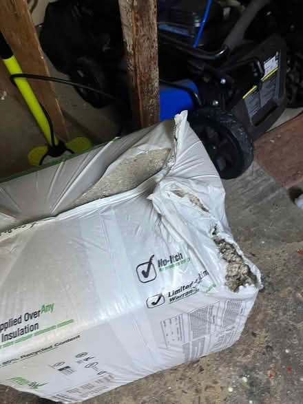 Photo of free Green Fiber Insulation (Arlington/West Medford line) #2