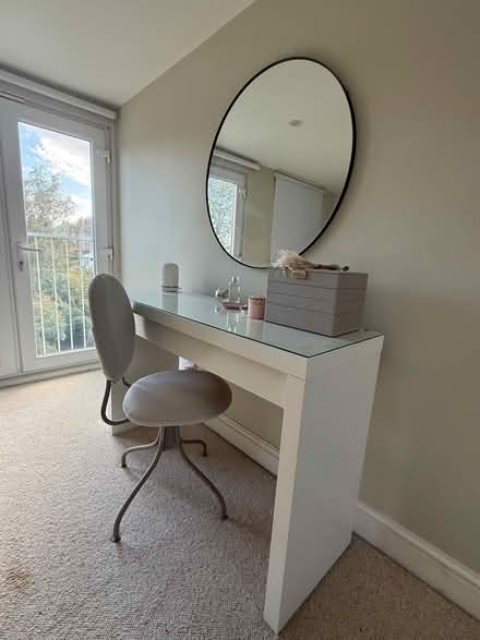 Photo of free Dressing Table, Mirror & Chair (Charlton SE7) #1