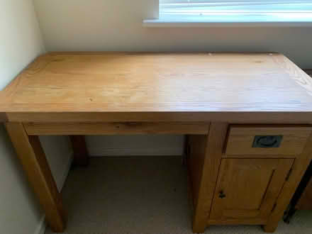 Photo of free Wooden desk (Radbrook Green SY3) #1