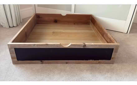 Photo of free Wooden under bed storage (KT8 East Molesey) #1