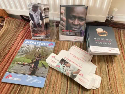 Photo of free Medicins Sans Frontiers - Leaflets, Stands and Collection Box (Kennington OX1) #1