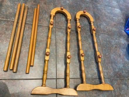 Photo of free Wooden towel rail (St Albans AL1) #1