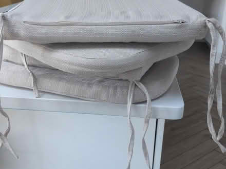 Photo of free 4 chair cushions (Donabate) #3