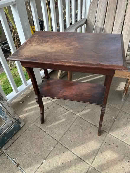 Photo of free Wood Table (Springfield, Delco) #2
