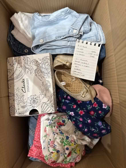 Photo of free Baby girl clothes 12-18 m (Barking IG11) #2