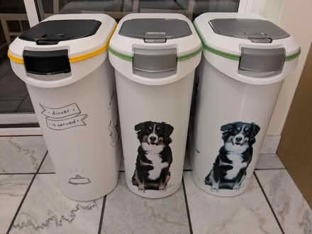 Photo of free Large dog food bins (Minster ME12) #1