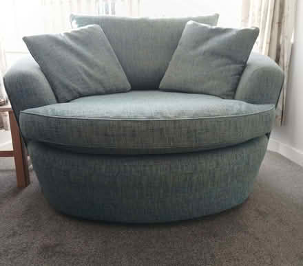 Photo of free Teal Snuggle Chair (Ulverston LA12) #1