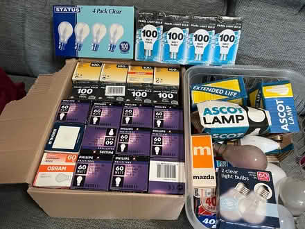 Photo of free Assorted light bulbs (DE24 9qf) #1