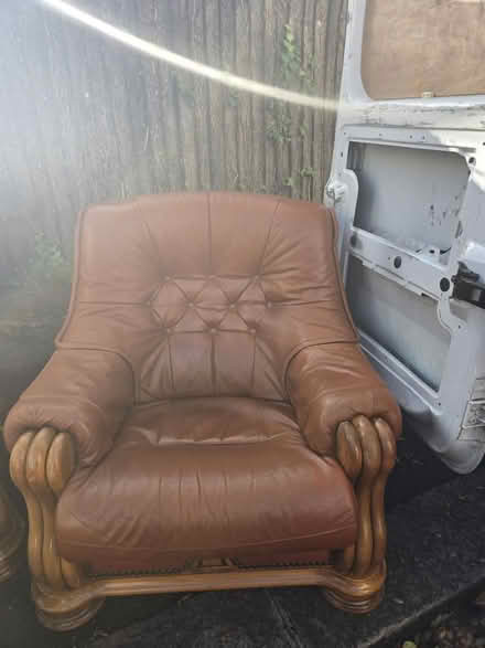 Photo of free 2 seater plus 1 seater footstool (Wembley NW10) #2