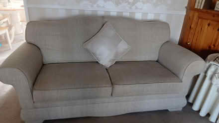 Photo of free 3 seater settee and matching chair (Loxley, Sheffield S6) #1