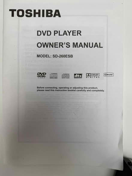 Photo of free Toshiba DVD player (Bookham) #3