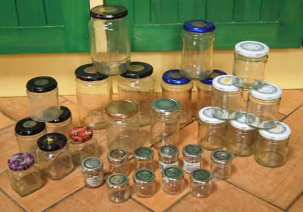 Photo of free Assortment of Empty Jam Jars Etc (Colchester CO3) #1