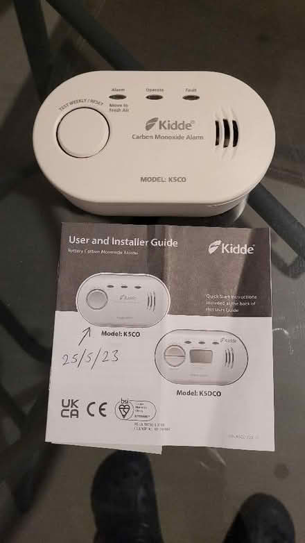 Photo of free Carbon monoxide alarm (Dursley GL11) #1