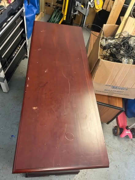 Photo of free Small wood desk (Lee Heights) #2