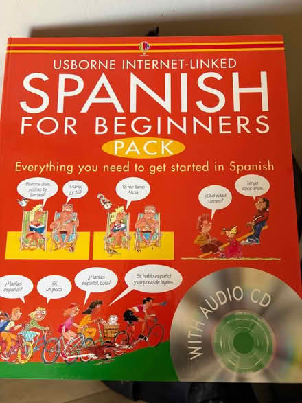 Photo of free Learn Spanish book (Sandhurst GU47) #1