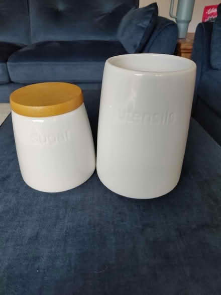 Photo of free Matching utensils and sugar pot (Wheathampstead AL4) #1