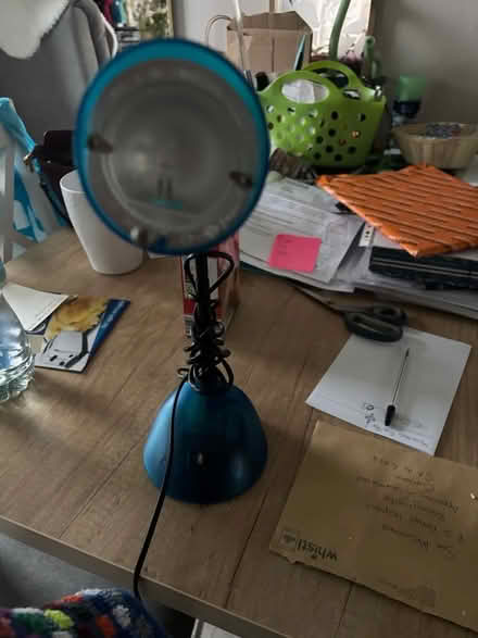 Photo of free Blue desk lamp (Appleby-in-Westmorland CA16) #2