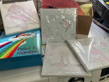 Photo of free Paint by Number canvases (Arlington/West Medford line) #1