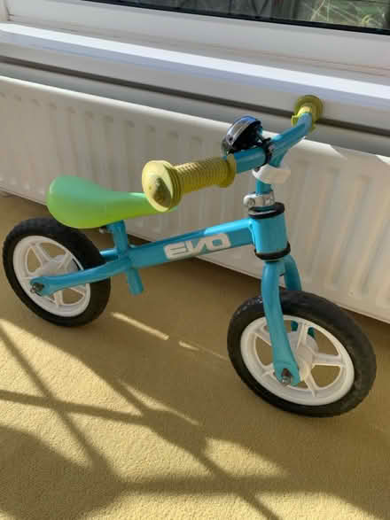 Photo of free Balance Bike 1 Wheel needs fixing (Durham DH1) #1