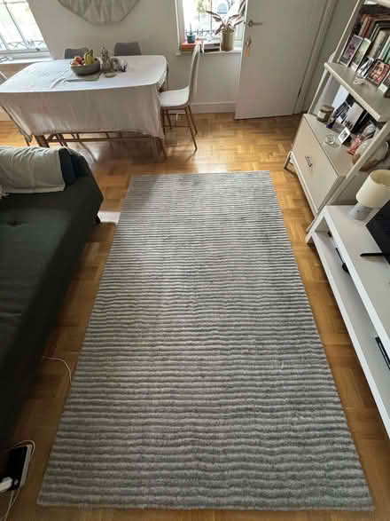 Photo of free Gray rug (Olympia W14) #2