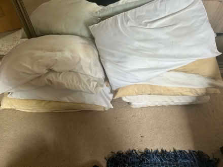 Photo of free 11 old Pillows (Pennhill BH14) #1