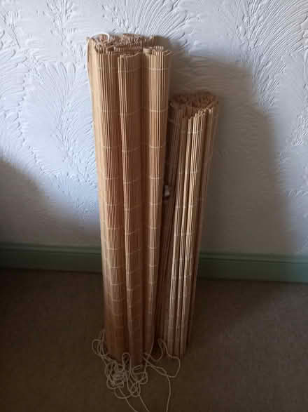 Photo of free Bamboo blinds, (not working), craft project? (Kittybrewster AB24) #1