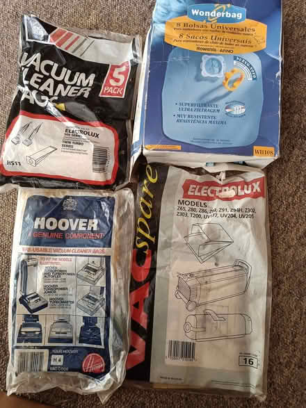 Photo of free Vacuum cleaner bags (Newport Pagnell MK16) #1