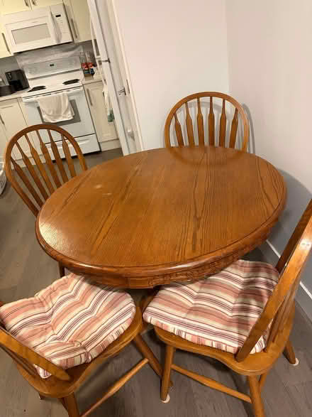 Photo of free Table chairs (10220 Caithcart) #1