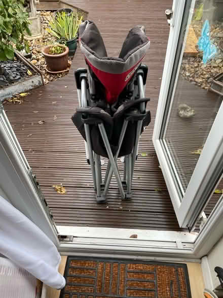 Photo of free Folding garden/camping chair (Stone Cross BN23) #2