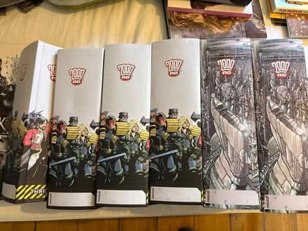 Photo of free 2000AD/Judge Dredd comics (Broadclyst, EX5) #1