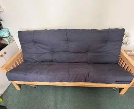 Photo of free Futon click clack sofa bed (En4 8up) #1