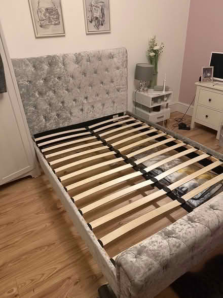 Photo of free Double bed frame (Catford SE6 1HB) #1