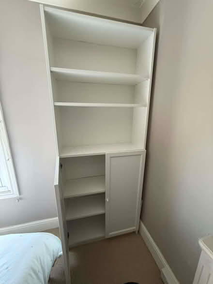 Photo of free White Bookcase (Charlton SE7) #1