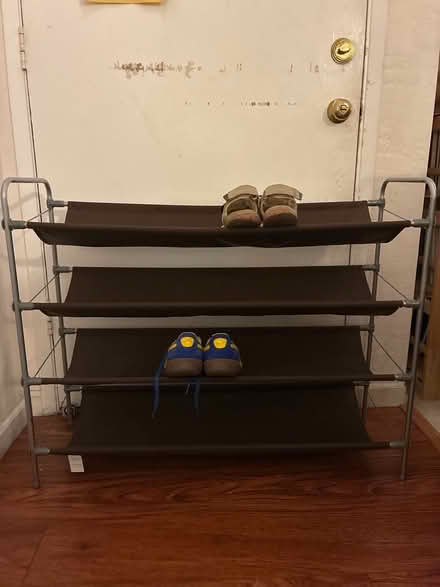 Photo of free Shoe shelves (Northwest Sunnyvale) #1