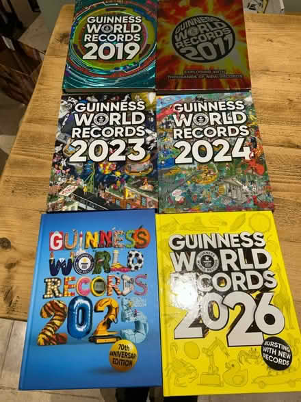 Photo of free Guinness World Record Books Set (Norton, Letchworth SG6) #2
